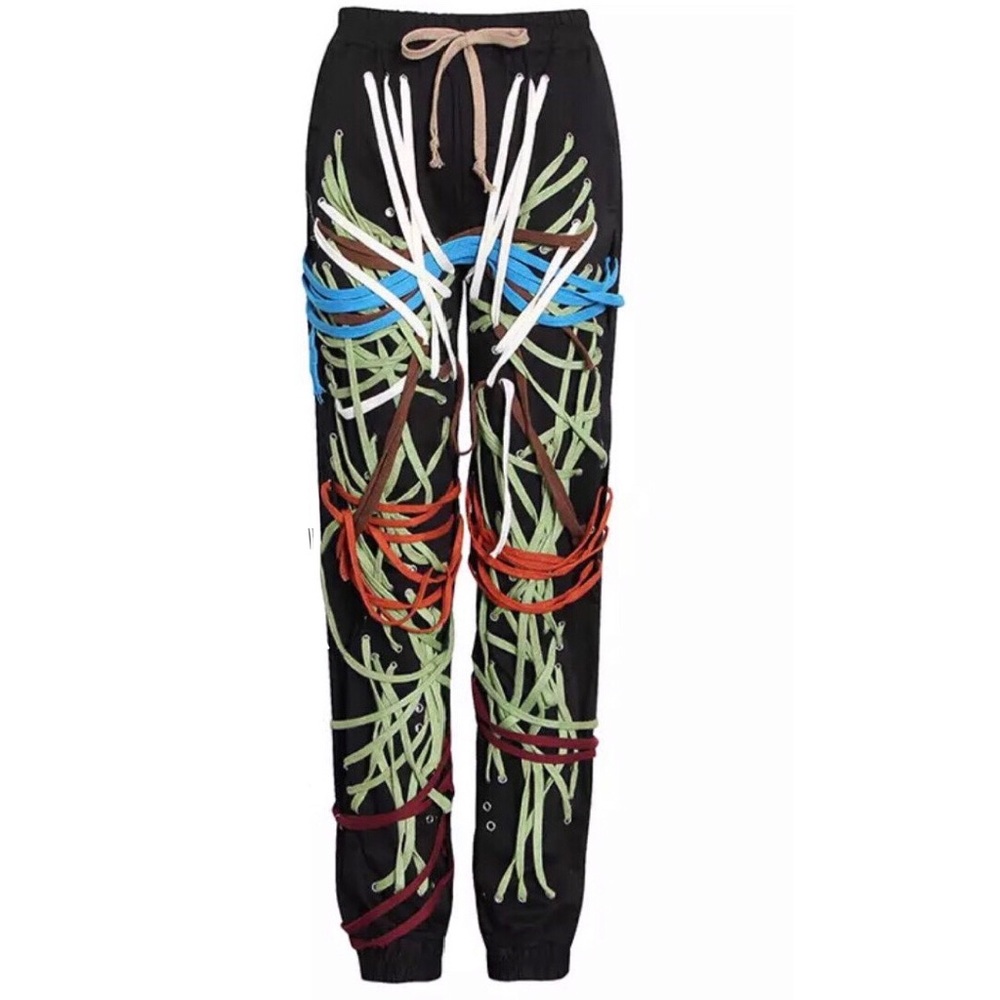 Strappy joggers